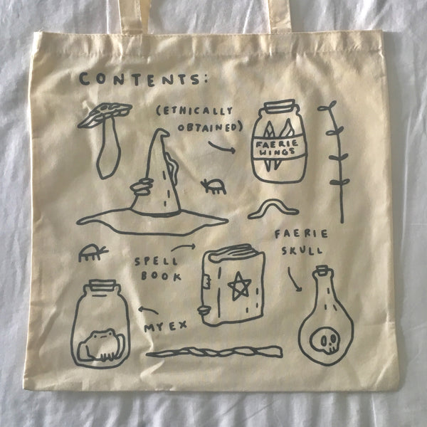 A Witch's Tote Bag