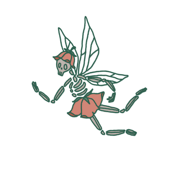 Dead Fairy Sticker