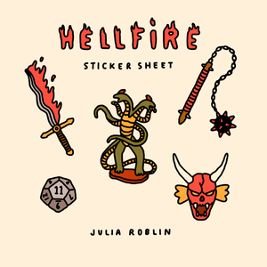 Hellfire Sticker Sheet